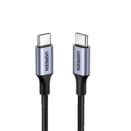 Кабель UGREEN US316 USB-C 2.0 to USB-C 2.0 5A Data Cable 1m черный купить в Уфе