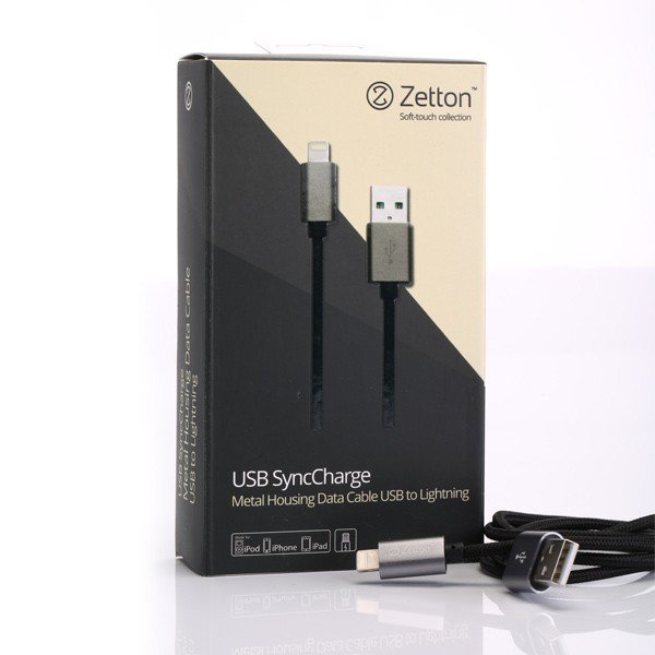 Поступление прочных lightning кабелей для iPhone 5/5s/6/6plus от компании Zetton!
