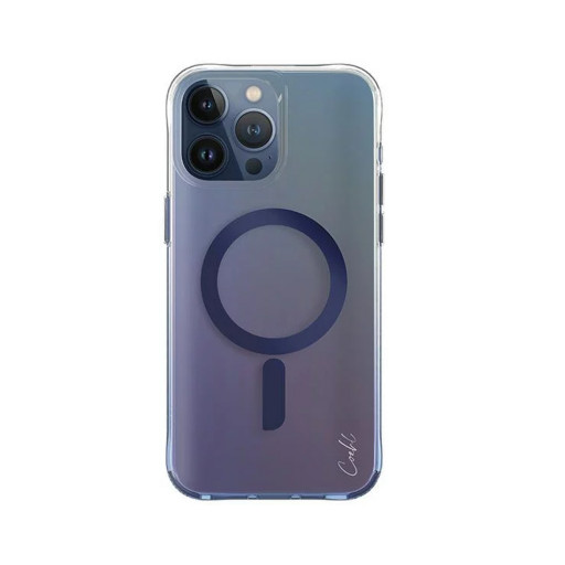Накладка Uniq для iPhone 15 Pro COEHL Dazze Azure Blue MagSafe