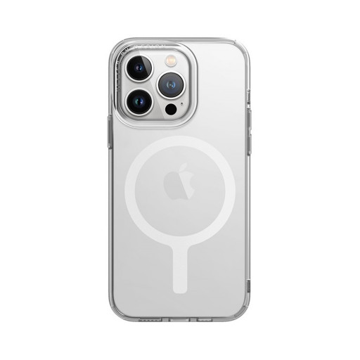 Накладка Uniq для iPhone 15 Pro Lifepro Xtreme AF Frost Clear MagSafe