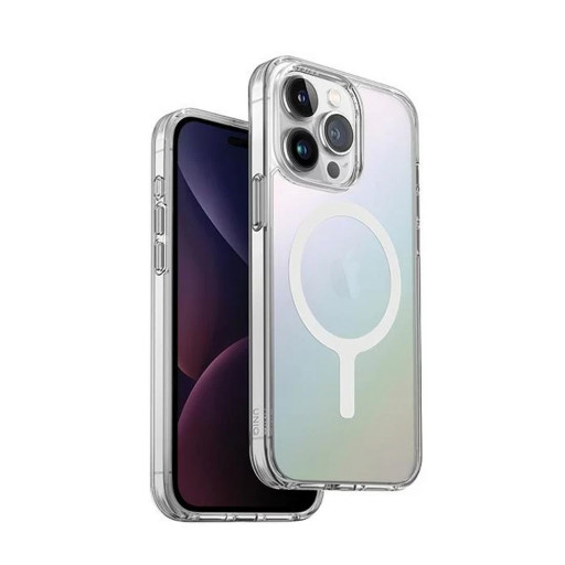 Накладка Uniq для iPhone 15 Pro Lifepro Xtreme AF Iridescent MagSafe