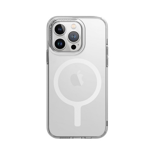 Накладка Uniq для iPhone 15 Pro Max Lifepro Xtreme AF Frost Clear MagSafe