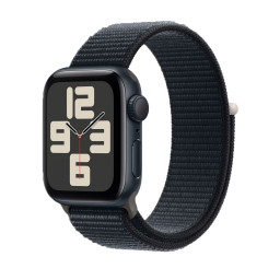 Часы Apple Watch SE 2023 44mm Корпус из алюминия «тёмная ночь», ремешок Loop «тёмная ночь» купить в Уфе