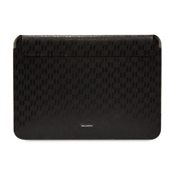 Чехол Lagerfeld для MacBook 16 Saffiano Sleeve Monogram Black купить в Уфе