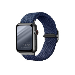 Ремешок Uniq для Apple Watch 38/40/41mm ASPEN Strap Braided синий купить в Уфе