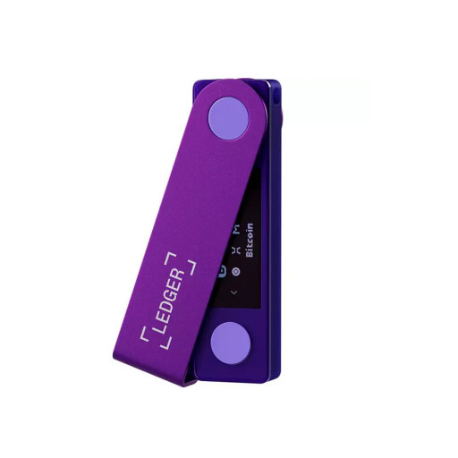 Аппаратный кошелек для криптовалют Ledger Nano X Amethyst Purple