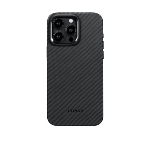 Накладка Pitaka MagEZ Case Pro 4 для iPhone 15 Pro Max черно-серая