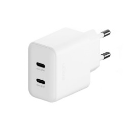 Сетевое зарядное устройство uBear Motion Wall Charger 45W GaN 2 USB-C белое купить в Уфе