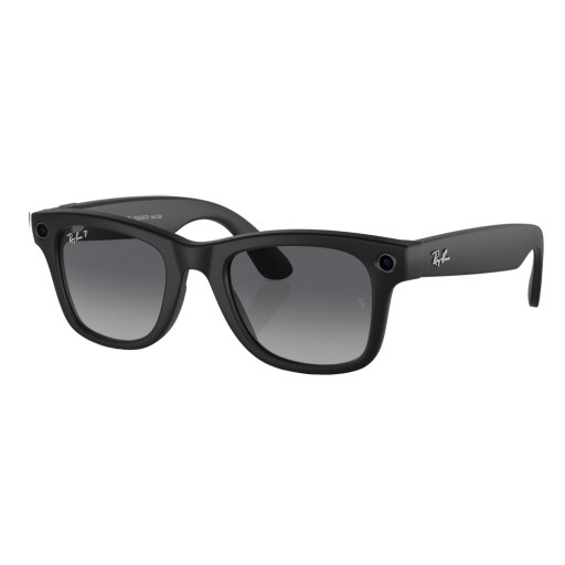 Умные очки Ray-Ban Smart Glasses Wayfarer RW4006 Matte Black/Polar Gradient Graphite