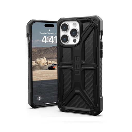 Накладка UAG для iPhone 15 Pro Monarch Carbon Fiber