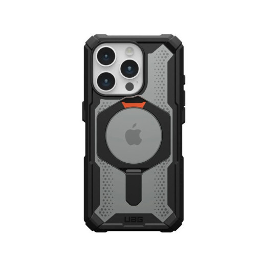 Накладка UAG для iPhone 15 Pro Plasma XTE MagSafe Black/Orange