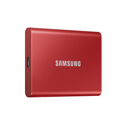 Портативный накопитель Samsung SSD USB 3.2 T7 1ТБ красный купить в Уфе
