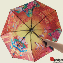 Зонт Honor Gift Umbrella черный фото купить уфа