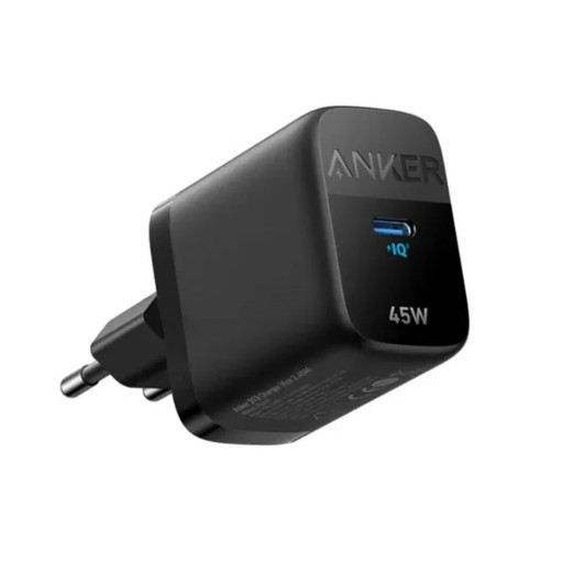 Сетевое зарядное устройство Anker 313 USB Type-C 45W A2643G11 черное