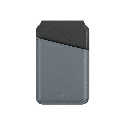 Чехол-бумажник Uniq Lyden DS Magnetic FRID-blocking cardholder with Stand Washed Blue/Black