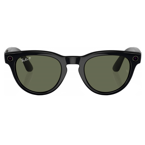 Умные очки Ray-Ban Smart Glasses Headliner RW4009 Shiny Black/Polar Green