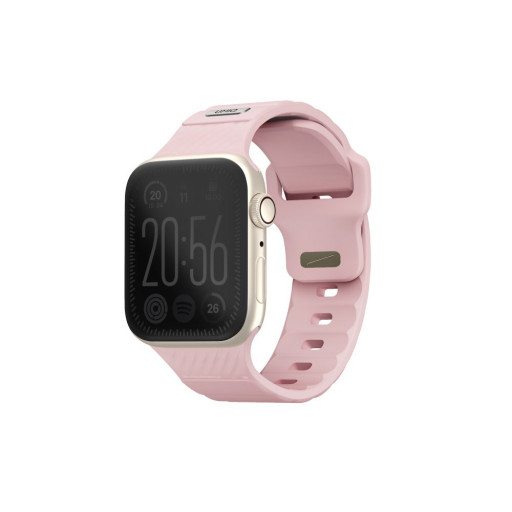 Ремешок Uniq для Apple Watch 38/40/41mm STRIDE FKM Rubber Pale Pink