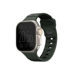 Ремешок Uniq для Apple Watch 49/45/44/42mm STRIDE FKM Rubber Green купить в Уфе