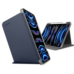 Чехол Tomtoc для iPad Pro 11 (2021/22) Tri-use Folio B02 PU/TPU Dark Blue купить в Уфе