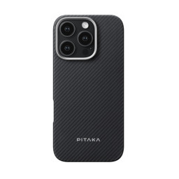 Накладка Pitaka MagEZ Case 4 для iPhone 16 Pro Max черно-серая купить в Уфе