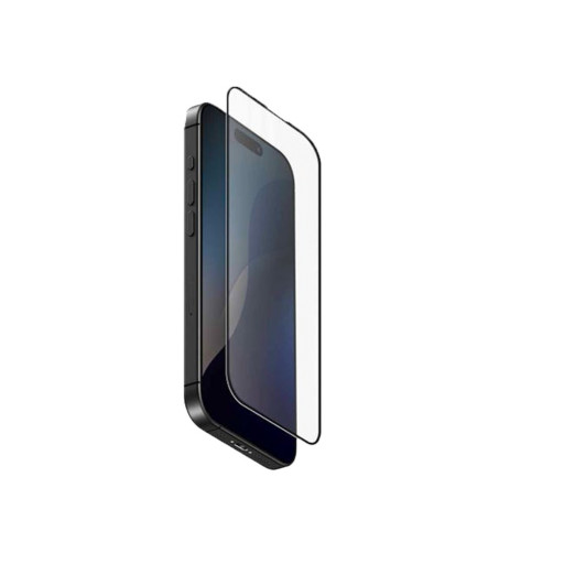 Защитное стекло Uniq для iPhone 16 Pro OPTIX Matte Clear/Black (+installer)