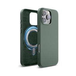 Накладка Elago для iPhone 16 Pro Max Soft silicone Liquid Midnight Green MagSafe купить в Уфе