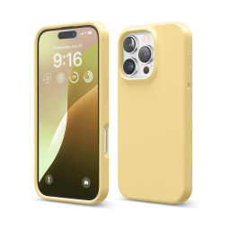 Накладка Elago для iPhone 16 Pro Max Soft silicone Liquid Yellow купить в Уфе