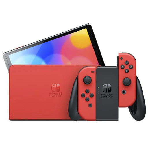 Игровая приставка Nintendo Switch Oled Mario Red Edition Unlocked