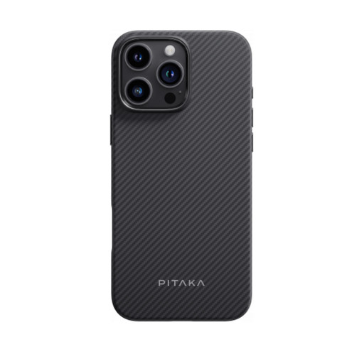 Накладка Pitaka Military-Grade Protective Case для iPhone 16 Pro черно-серая