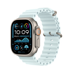Apple Watch Ultra 2 49mm Natural Titanium Ice Blue Ocean Band 2024 купить в Уфе
