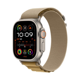 Apple Watch Ultra 2 49mm Natural Titanium Tan Alpine Loop M 2024 купить в Уфе