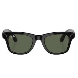 Умные очки Ray-Ban Smart Glasses Wayfarer RW4008 Shiny Black/Green купить в Уфе