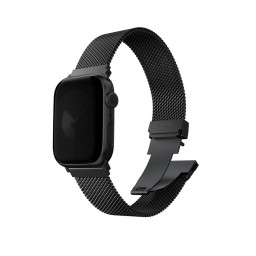 Ремешок Uniq для Apple Watch 42/44/45/49mm Dante PRO Strap Mesh Steel Graphite Black купить в Уфе