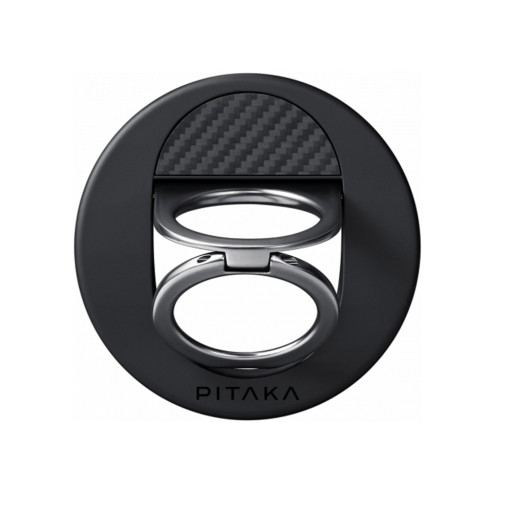 Магнитное кольцо с NFC Pitaka MagEZ Grip 3 черно-серое