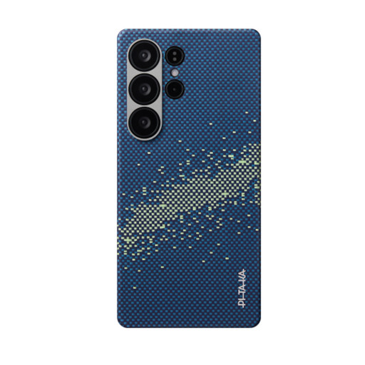 Накладка Pitaka Tactile Woven для Samsung Galaxy S25 Ultra Milky Way Galaxy