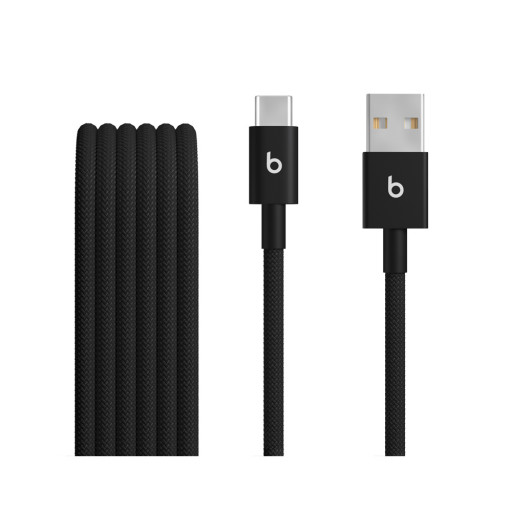 Кабель Beats Two-Pack USB-A to USB-C Woven Cables 1.5 m Bolt Black MDGH4