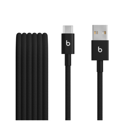 Кабель Beats USB-A to USB-C Woven Cable 1.5 m Bolt Black MDGG4