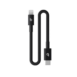 Кабель Beats USB-C to Lightning Woven Short Cable 20 cm Bolt Black MEQM4 купить в Уфе