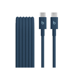 Кабель Beats USB-C to USB-C Woven Cable 1.5 m Nitro Navy MDGE4 купить в Уфе