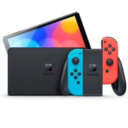Игровая приставка Nintendo Switch Oled Neon Unlocked+игры купить в Уфе