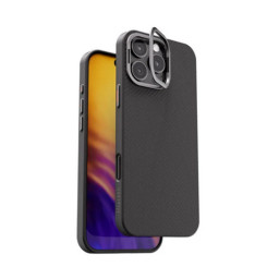 Накладка Blupebble для iPhone 16 Pro FaserSchutz MagSafe Black Gray купить в Уфе