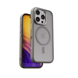 Накладка Blupebble для iPhone 16 Pro Max Hybrid Matte Cover With MagSafe Titanium купить в Уфе