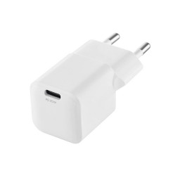 Сетевое зарядное устройство uBear Pulse Wall Charger 25W GaN USB-C белое купить в Уфе
