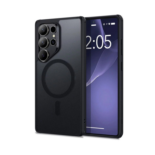 Накладка ESR для Samsung Galaxy S25 Ultra Classic HaloLock Hybrid Case прозрачная черная