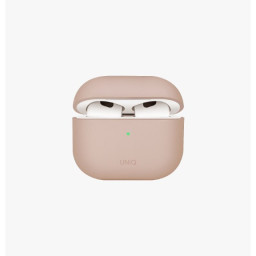 Чехол Uniq для Airpods 3 LINO Liquid silicone розовый фото купить уфа