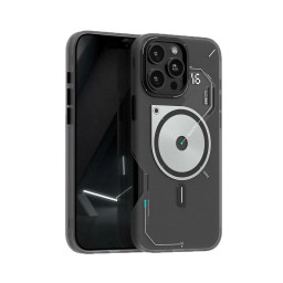 Накладка Aulumu для iPhone 16 Pro A16 Frosted Case черная купить в Уфе