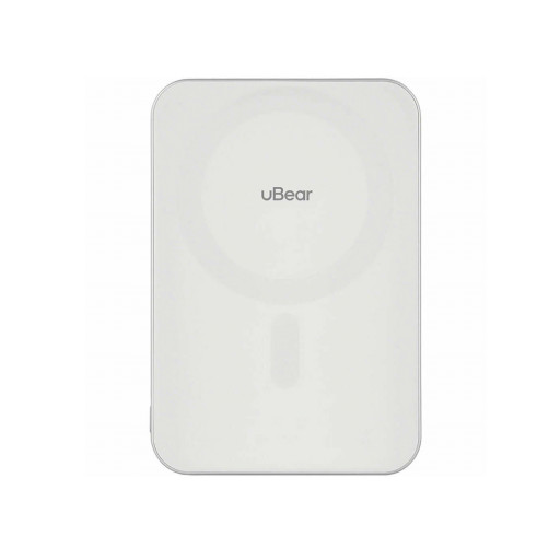 Внешний аккумулятор uBear Slide Magnetic Power bank 5000mAh PD20W белый