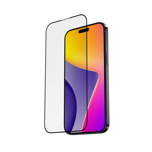 Защитное стекло Blupebble для iPhone 16 Pro Rock Series 2.5D Clear