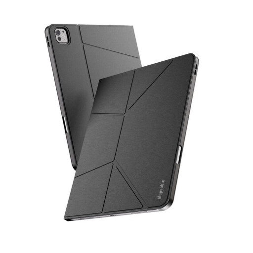Накладка Blupebble Tokyo для iPad Pro 11 2024 Elevated Case With Foldable Stand черный