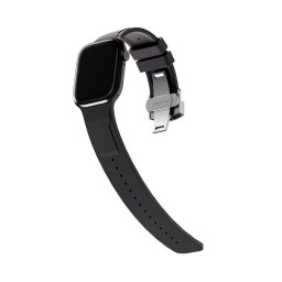 Ремешок Blupebble для Apple Watch 42/44/45/49mm Flexor Premium Fluoro Rubber черный купить в Уфе